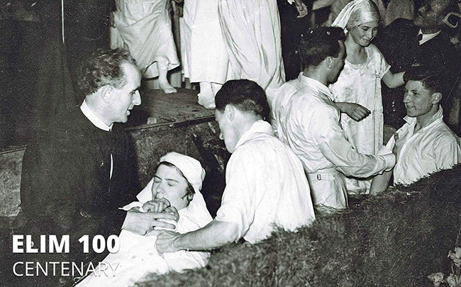 Elim Wimbledon Pentecostal Church in London - Elim History Baptism